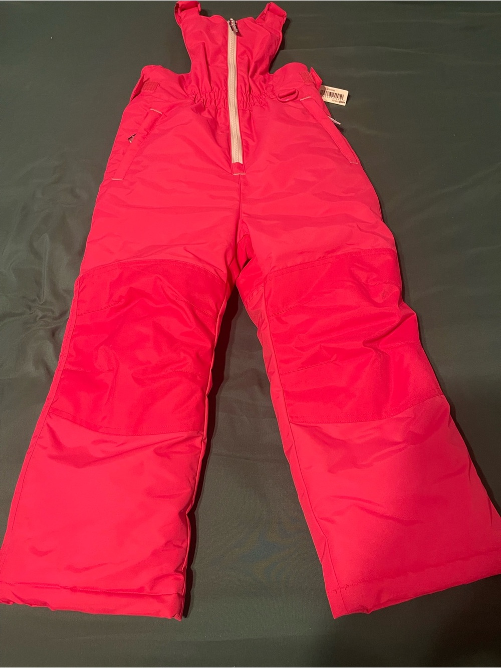 Amazon Essentials Bright Pink Kids Snow Bib Pants